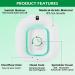 YYY SITZ Electric Bath for Hemorrhoids & Postpartum Care - Portable Green Water Spray Style - Buy Online on GoSupps.com