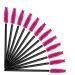 100 Pcs Disposable Mascara Wands Eyelash Brush Spoolies for Eyebrow Eye Lash Extension (Pink) (Rose+Black)