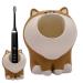 Animal Toothbrush Holder & Stand Organizer | Punch-Free Bathroom Storage for Makeup Brushes Razors & Toothpaste - Buy Online on GoSupps.com