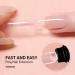 GAOY Poly Gel Set - 12 Colors Builder Gel for Nail Extensions | Ideal for Beginners & Professionals | DIY Nail Art at Home - Dream Amethyst - Buy Online on GoSupps.com