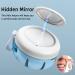 Denture Cup Kit - Leak Proof Portable Retainer Case for Travel - Denture Cleaning Care with Brush, Strainer, Removal Tool & Mirror (White) - Buy Online on GoSupps.com