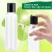 APSTAQEOO 4 x 150 ml Plastic Squeeze Bottles - Refillable Travel Containers with Funnel & Labels - Sliced Lids & Folding Lock - Perfect for Liquids - Buy Online on GoSupps.com