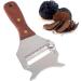Topyond Truffle Grater - Stainless Steel Chocolate & Cheese Razor with Ergonomic Wooden Handle | Curly Winder for Easy Grating | Ideal for Food Enthusiasts - Buy Online on GoSupps.com