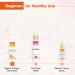Vitamin C Foaming Face Wash with Silicone Brush - Anti-Aging & Toning | Sulphate & Paraben Free - 100ml - Buy Online on GoSupps.com