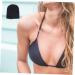  FRCOLOR FRCOLOR 6 Pieces Spa Flocked Light Brown Tanning Bath Applicator Self Tanning Thumb Bronzing Lotion Applicators For Fake Tanning Body Lotion Sponge - Buy Online on GoSupps.com