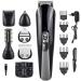 Hair Clippers for Men Professional Self-Service Hair Clippers Detail Trimmer Electric Haircut Kit for Quick Cut for Men and Family Use Charging Clipper Six Replacement Blades
