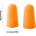 Buy Foam Ear Plugs for Noise Reduction | Super Soft Reusable Silicone Ear Plugs for Sleeping | Orange Quiet Ear Plugs Worldwide Shipping - Buy Online on GoSupps.com