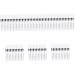 FOMIYES Liquid Brow Pen 84 Pcs Eyeliner Pencil Highlighters Mechanical Pencils Lying Silkworm Pen Cosmetic Liquid Eyeliner