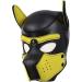 Buy Yiqin RWSX XL Yellow Dog Mask - Soft Latex Puppy Mask for Halloween & Parties - Removable Mouth - International Shipping Available - Buy Online on GoSupps.com
