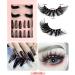 PLCPDM Eyelashes Natural Look False Eyelashes Press on s Reusable Fake s with Glues for Women SET69 - Buy Online on GoSupps.com