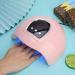 36W LED UV Nail Dryer for Gel Polish - 3 Timers & LCD Display | Fast International Shipping - Buy Online on GoSupps.com