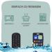 Broemba Como Baby Toy Set - 100% Silicone Remote Control & Telephone Bite Rings | BPA-Free Soft & Safe for Boys & Girls | 2 Pieces (Black) - Perfect for Teething - Buy Online on GoSupps.com
