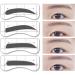 POPETPOP 64 Pairs 8 Eyebrow Stamp Eyebrow Tracer Molds Eyebrow Template Suite Eyebrow Marks Eyebrow Lines 1 count (Pack of 1) As Shownx2pcs - Buy Online on GoSupps.com