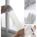 Wire PVC Dishwashing Gloves Silver Wire Surface Anti Scald Kitchen Cleaning Gloves Soft Dishwashing Artifact Rag Gloves A One Size - Buy Online on GoSupps.com