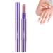 Huile Cuticules Ongles Stylo pour R parer les Fissures et l'huile de Cuticule S che 2 en 1 Limes a Ongles Huile A Cuticule Ongle Riche en vitamines e Polissoir a Ongle de Traitement (1)