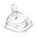 Still -nipple shield breast -like pacifier soft silicone pacifier cover for breastfeeding - silent snuller with a square design for breastfeeding with breastfeeding difficulties or flat or reverse three drops in a round hole
