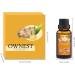 Ownest 3 Pack Ginger Massage Oil - 100% Pure Natural Lymphatic Drainage Oil | SPA Relaxation & Cold Relief - 30ml - Buy Online on GoSupps.com