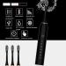 Electric Toothbrush with 4 Brush Heads - IPX7 Waterproof USB Rechargeable 6 Modes for Home & Travel - Buy Online on GoSupps.com