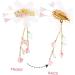 Beaupretty Pink Hair Accessories Pairs tassel flower hair clip pink hair clip hair for kids kid hair flower hair kids hair kids hair clips Hairpin girl Infant Hair Accessories - Buy Online on GoSupps.com