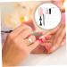 PLAFOPE 1 Set Pieces Manicure Tools Set Nail Dryer Lamp Professional Nail Manicure Mini Nail Kit Poly Extension Kit Nail Art Kit Nail Tools Back Filler for Acrylic Nail Decor Kit Plastic - Buy Online on GoSupps.com
