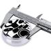 Drummer Round Pill Box - 3 Compartment Mini Decorative Portable Travel Organizer for Vitamins & Medicine - Buy Online on GoSupps.com
