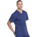 Cherokee Men's Workwear Professionals V-Neck Scrub Top - Navy, Size Medium | WW695 - Buy Online on GoSupps.com