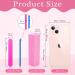 Selistamm 10Pcs Nail Buffer Blocks 4-Way 120 Grit Nail Buffers & Mini Files Set - Manicure Tools for Gel, Acrylic, Natural Nails - Pink - Buy Online on GoSupps.com
