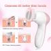 TOUCHBeauty Facial Cleansing Brush Set | 3 Brush Heads for Gentle Cleansing, Deep Scrubbing, and Massaging | AG-0525A Pink - Buy Online on GoSupps.com
