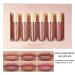 Buy GL-TURELIFES 6-Piece Rose Matte Lipstick Set | Waterproof Velvet Liquid Lip Gloss in Non-Female Nude Colors | Perfect Gift Box - International Shipping Available - Buy Online on GoSupps.com