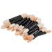 KINGMAS 100 Pack Double Ended EyeShadow Brushes - Disposable Oval Applicator Makeup Tools - Buy Online on GoSupps.com