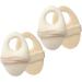 FOMIYES 6 Pairs Toe Corn Stickers Feet Corns Pad Feet Pad Daily Use Toe Pads Remover Cushion Corn Plaster with Hole Corn Pads Supplies Men and Women Foam Portable - Buy Online on GoSupps.com
