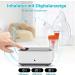 Sentasi Inhalation Device for Adults & Kids - LED Digital Compressor for Asthma Cough & Cold Relief | Electric Inhalator with Mouthpiece & Mask - Buy Online on GoSupps.com