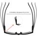 Buy Eyekeper: Black-Link Eye 1.25 Dual Strength Computer Glasses - Blue Light Filter for Optimal Eye Protection - Buy Online on GoSupps.com