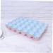 Mikikit Fridge Egg Holder 2pcs Egg Container Egg Holder for Fridge Eggs Deviled Egg Plates Refrigerator Egg Holder Thicken - Buy Online on GoSupps.com