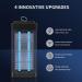 SEFAX Mosquito Killer Electric Mosquito Killer Lamp Insect Trap Light Outdoor for Moth Wasp Fruit Flies for Home Restaurant Garden Backyard - Buy Online on GoSupps.com