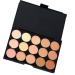 JacCherry Concealer Palette - 15 Color Camouflage Cream for Flawless Daily Makeup | International Shipping - Buy Online on GoSupps.com