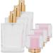 Perfumes Spray Bottle 50ml Exquisite and Small for Perfumes Essences Liquid Substances Fine Mist Decoration (Pink) - Buy Online on GoSupps.com