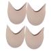 Mobestech 2 Pairs Dress Shoes for Women Heels Womens Shoes Heels Yoga Sock Shoes Toe Protector Sleeve Dance Paws Pad Dance Foot Thong Pilates Ballet Shoes Dance Socks Toe Cap