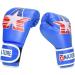 Xnature PU Kids Boxing Gloves - 4oz 6oz 8oz for Ages 5-12 | Blue Boxing Gloves for Kickboxing and Training - Perfect Christmas and Birthday Gift - Buy Online on GoSupps.com