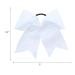 White Jumbo Bow Pony with Tails - Statement Hair Accessory for a Stylish Look - Buy Online on GoSupps.com