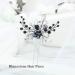 Bride Wedding Black Hair Pins | Bridal Hair Accessories for Women & Girls - HP054 - Buy Online on GoSupps.com