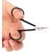 Eyebrow Grooming Kit Strong Durable Safe To Use Black Eyebrow Care Kit Stainless Steel for Travel - Buy Online on GoSupps.com