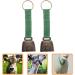 Toddmomy Camping Accessories | Anti-Theft Dog Color Bell Tracker | Loud Bear Dells Pendant with Velcro for Camping - Buy Online on GoSupps.com