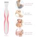 Buy Women's Epilator Trimmer Set - Stainless Steel Hair Removal Razor for Legs | Efficient Electric Hair Cutter - 18x2.5x0.5 cm - Red - Buy Online on GoSupps.com