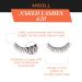 Ardell False Lashes Naked Lashes 420 with Invisiband - 4 Pairs | Pack of 4 - Buy Online on GoSupps.com