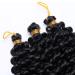 SEGO Water Wave Braids - Afro Kinky Hair Extension Closure Bundles | Dark Black 1 - 20cm (90g) - International Shipping - Buy Online on GoSupps.com