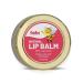 Natural Lip Balm Strawberry Flavor Dry Chapped Lips Nourish & Protects Infused with Yashti Ghrit for Kids - 8gm