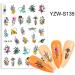 1 Sheet Decoration Sweet Summer Series Nail Sticker Butterfly-shape Lavender Decals Stickers(YZW-S130) - Buy Online on GoSupps.com