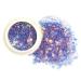 Craft glitter set 8 colographic glitter resin slime cup rainbow glitter film suitable for body face nail art glitter sequin for tinkering 3