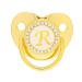 SUNGOOYUE Golden Baby Pacifier | 26 Letters Silicone Bling Pacifier with Clips for 6-18 Months - Buy Online on GoSupps.com